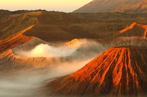 景观的火山 — 图库照片