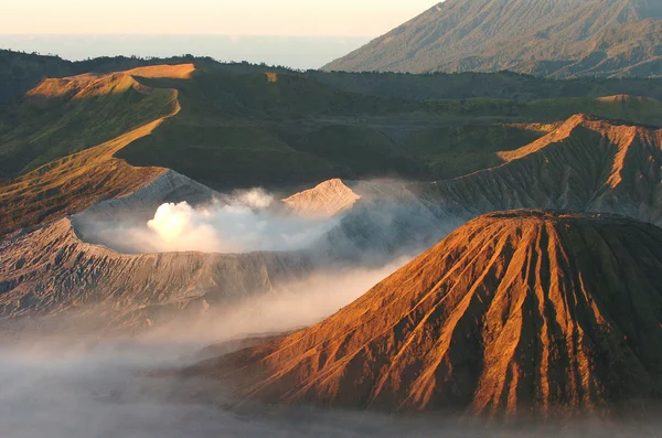 브로 모 화산 풍경 — 스톡 사진