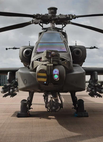 Apache-Hubschrauber statisch — Stockfoto