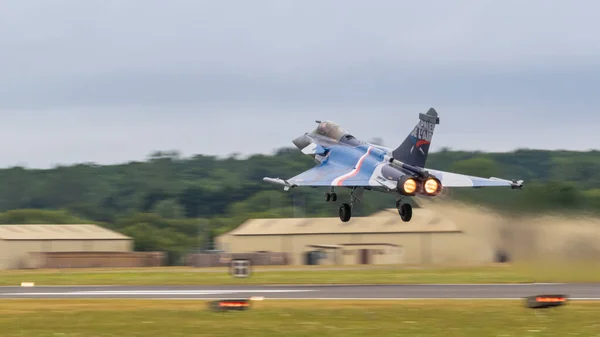 Fairford Storbritannien Juli 2017 Fransk Dassault Rafale Lyfter — Stockfoto