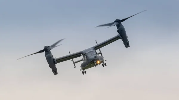 Fairford Reino Unido Julio 2017 Avión Bell Boeing Osprey Basculante —  Fotos de Stock