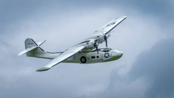 Vintage Catalina Flying Boat Flight — Stock Photo, Image