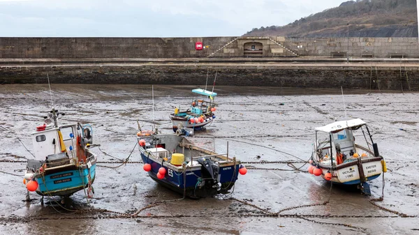 Landscape View Lyme Regis Seaside Town Dorset — Stock Photo, Image