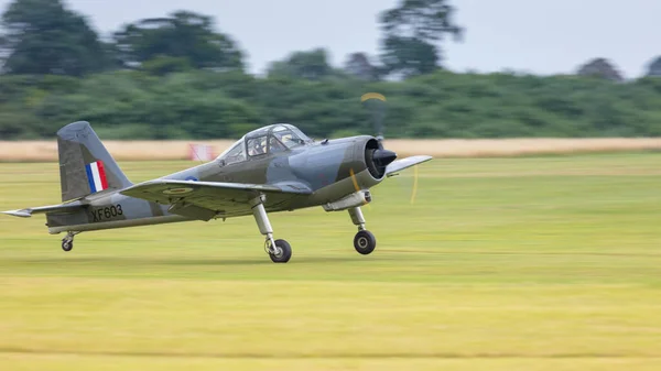 Old Warden Sierpnia 2019 Rocznik Trenera Raf Percival Provost Lądującego — Zdjęcie stockowe