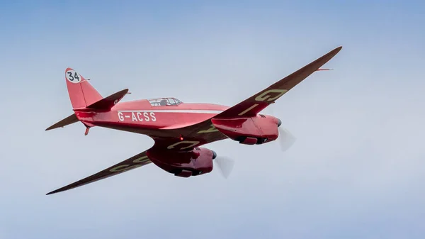 Old Warden Reino Unido Agosto 2019 Vintage Racing Havilland Comet —  Fotos de Stock