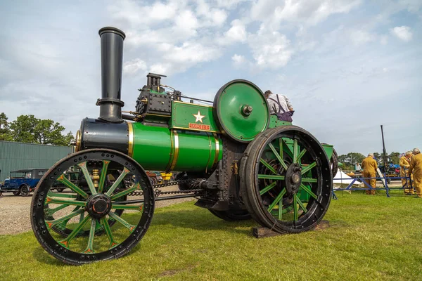 Old Warden Ngiltere Ağustos 2019 Eski Bir Çekici Motor Hayranlarını — Stok fotoğraf