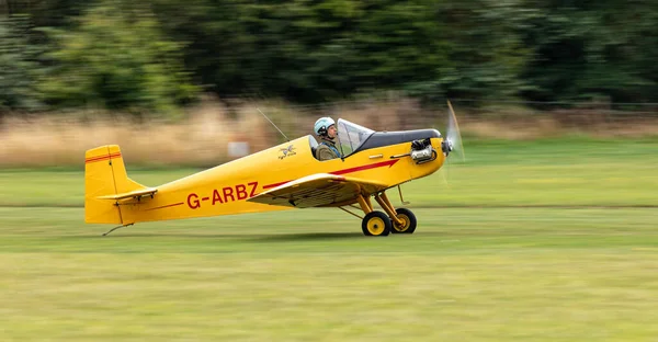 Old Warden Ngiltere Ağustos 2019 Tiger Club Areobatik Takımının Bir — Stok fotoğraf