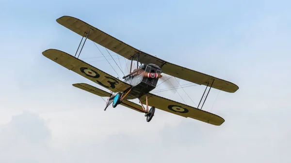 Old Warden Wielka Brytania Sierpnia 2019 Pierwsza Wojna Światowa Rocznik Zdjęcie Stockowe