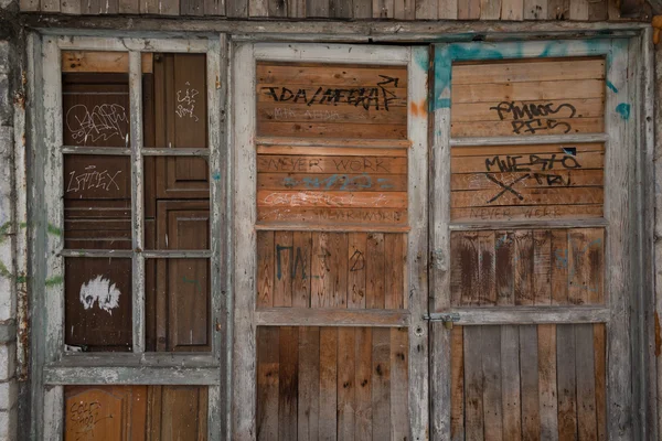 Řecké grafitti — Stock fotografie