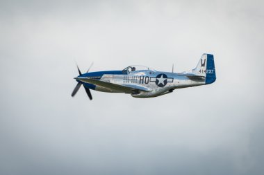 P51 Mustang Vintage uçak