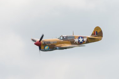 P40 Warhawk vintage uçak