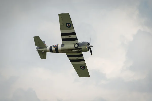 格鲁曼野猫 (Martlet) 老式飞机 — 图库照片