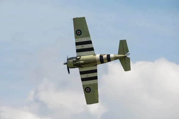 Grumman Wildcat (Martlet) aviones antiguos — Foto de Stock