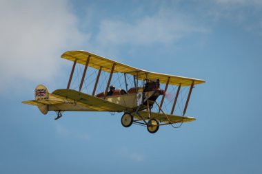 Vintage İngiliz Be2 çift kanatlı