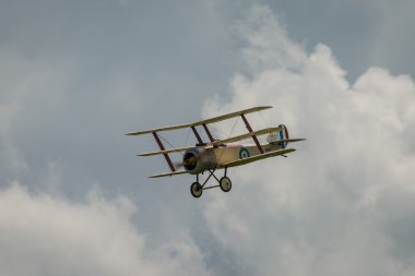 Vintage İngiliz Sopwith Triplane