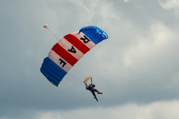 RAF Falcons parachute team — Stock Photo, Image