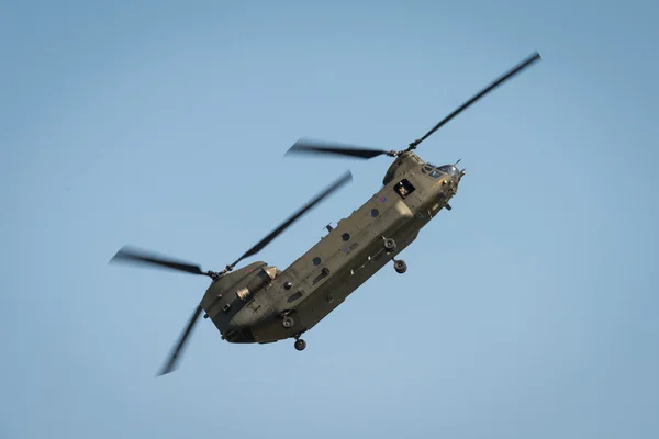 Вертолет RAF Chinook — стоковое фото