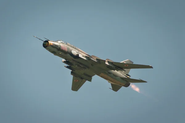 Lengyel Légierő Su 22 szerelő, repülőgép — Stock Fotó