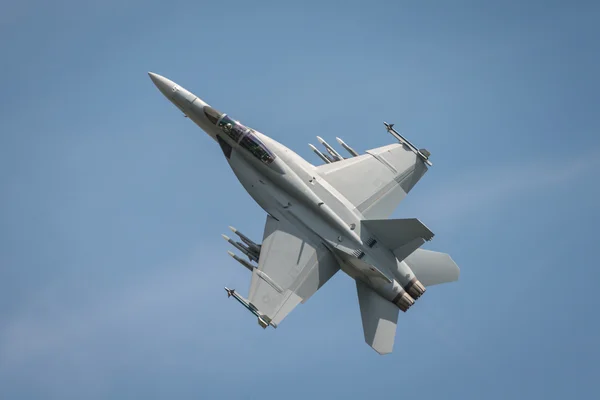 USAF F18f Super Hornet aircraft — Stock Photo, Image