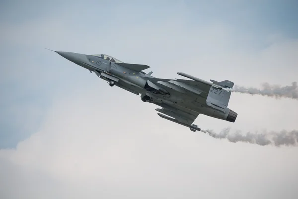 Saab JAS 39 Gripen Aviones — Foto de Stock