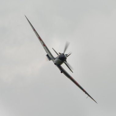 Spitfire British fighter plane clipart
