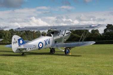 Vintage Hawker Hind BI-uçak