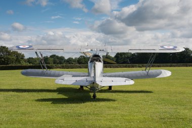 Vintage Hawker Hind BI-uçak