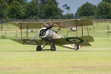 Klasik 1916 Sopwith Pup İngiliz dövüşçüsü