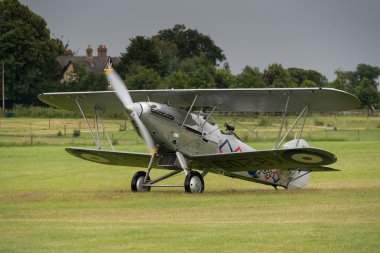 Vintage Hawker iblis BI-uçak