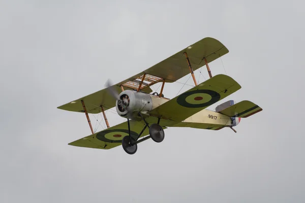 Винтажный истребитель Sopwith Pup British 1916 года — стоковое фото