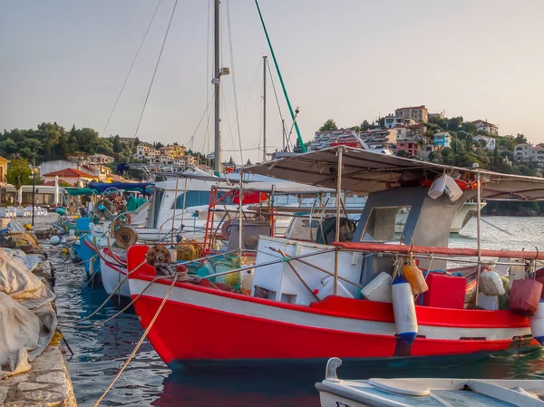 Grekiska fiskehamn — Stockfoto