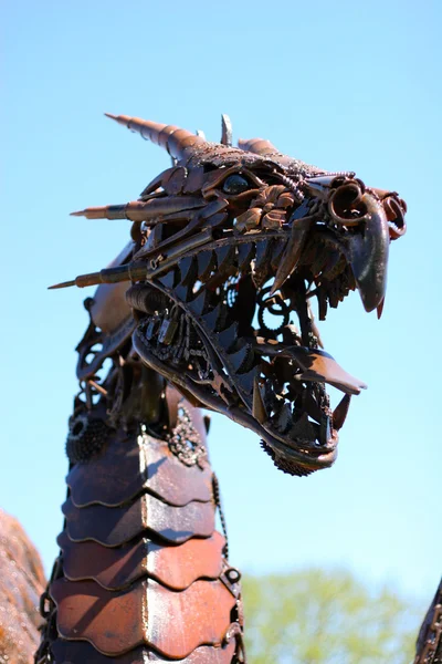 Sculpture dragon — Photo