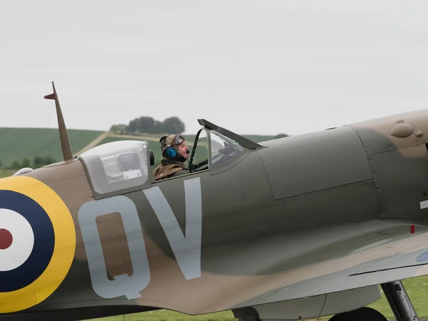 Piloto de spitfire — Fotografia de Stock