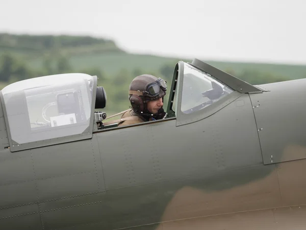 Piloto de spitfire — Fotografia de Stock