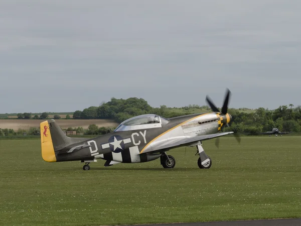 P51 Mustang flygplan — Stockfoto