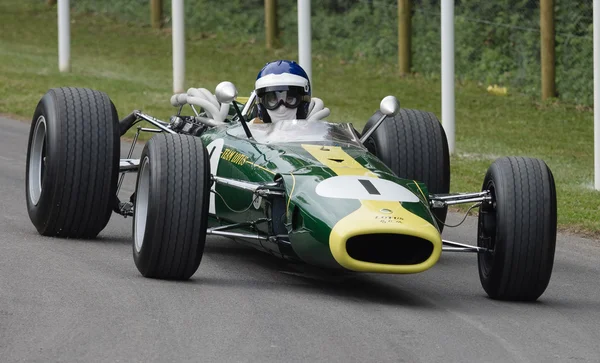 Eski model Lotus Brm 43 Formula 1 yarış araba.