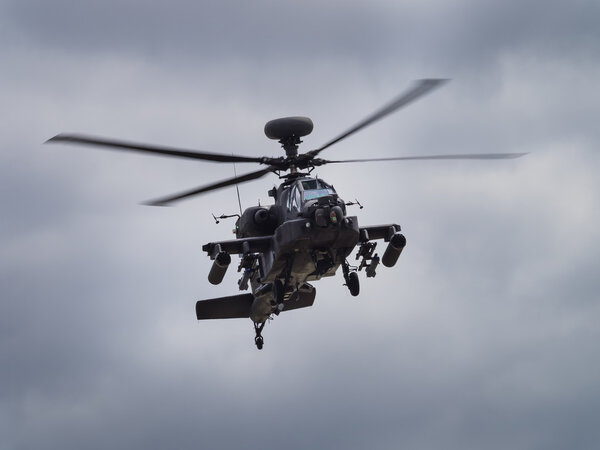 Apache helicopter