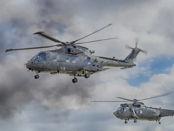 Royal Navy helikopters — Stockfoto