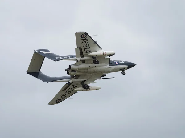 Aeromobile d'epoca Sea Vixen — Foto Stock