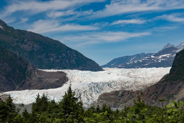 Mendenhall Glacier, Juneau Alaska Stock Picture