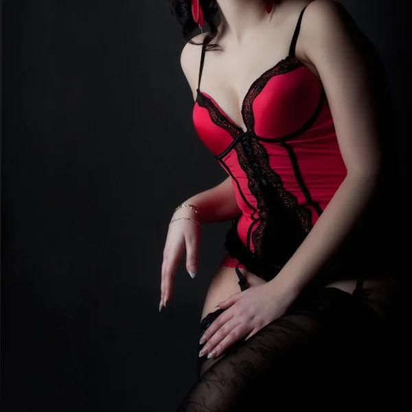 şehvetli kadın vücut