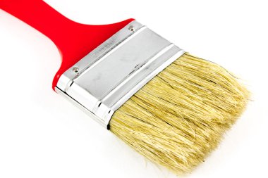 Büyük kırmızı boya fırçası