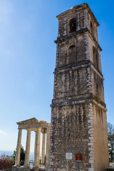 The Temple of Hercules in Cori, near Latina, Italy — Stock Photo, Image