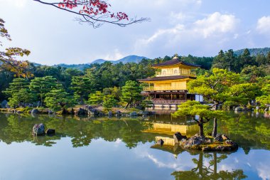 kinkaku-ji, Golden Pavilion Kyoto, Japonya