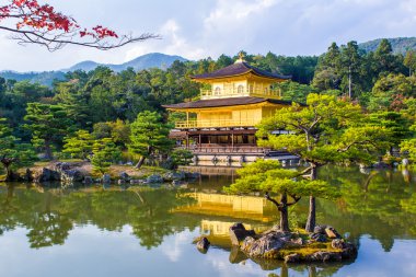 kinkaku-ji, Golden Pavilion Kyoto, Japonya