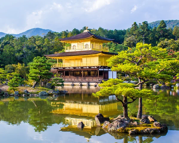 Kinkaku-ji, The Golden Pavilion w Kyoto, Japonia — Zdjęcie stockowe