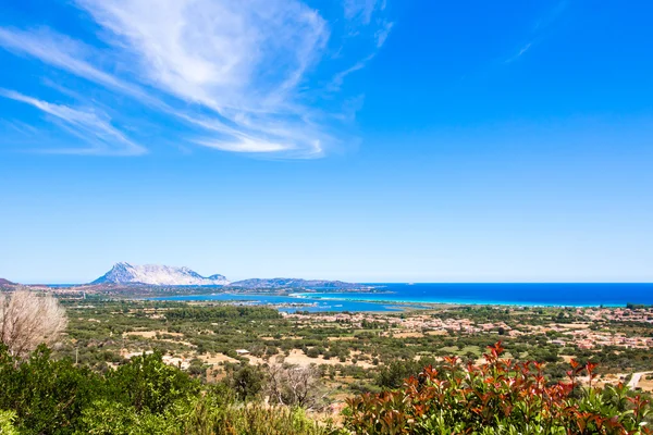 Meereslandschaft der orientalischen Küste von Sardinen, Italien — Stockfoto