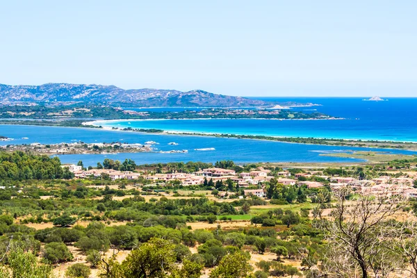 Marinmålning av den orientaliska kusten av Sardinien, Italien — Stockfoto