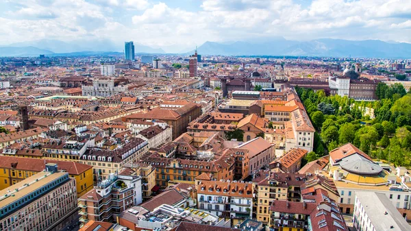 Stadsgezicht van Turijn in Italië — Stockfoto