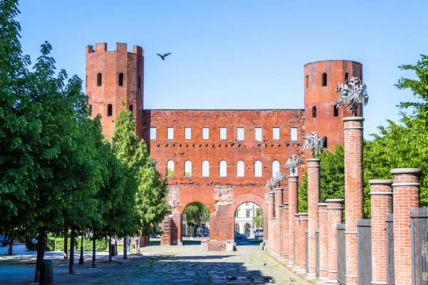 Palatine kapıyı Torino, İtalya — Stok fotoğraf